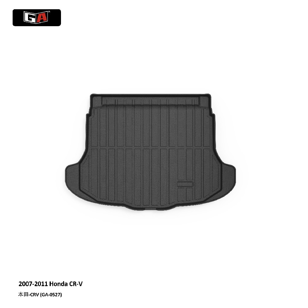 For Honda CR-V 2007-2011 Non-slip TPE Trunk Mat Waterproof Auto Car Cargo Liner Car Mat