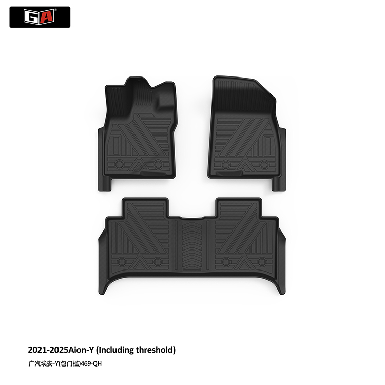 GA Luxury Special TPE Car Mats Non Slip Car Floor Mats for AION Y 2021-2024 Car accessories