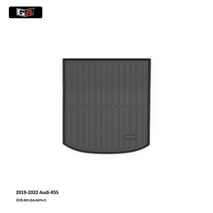 GA Durable 3D TPE Trunk Mat for Audi RS5 2019-2022 Easy Clean All Season Car Rear Cargo Mat