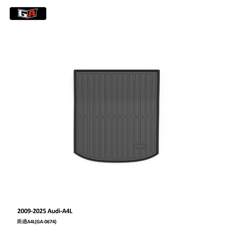GA Odorless 3D TPE Trunk Mat for Audi A4L 2009-2025 Easy Clean All Season Car Rear Cargo Mat