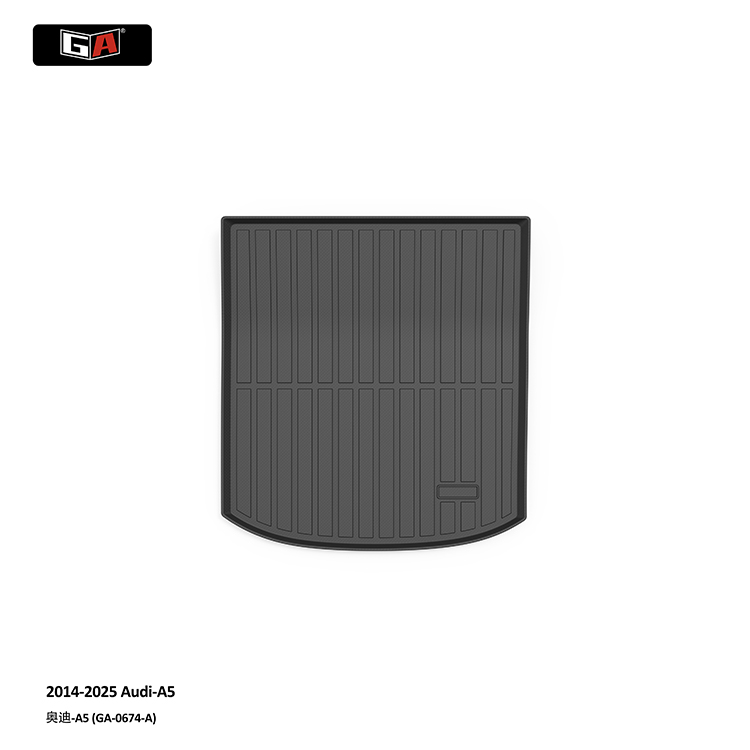 GA Durable 3D TPE Trunk Mat for Audi-A5 2014-2024 All Season Car Rear Cargo Mat Accessories