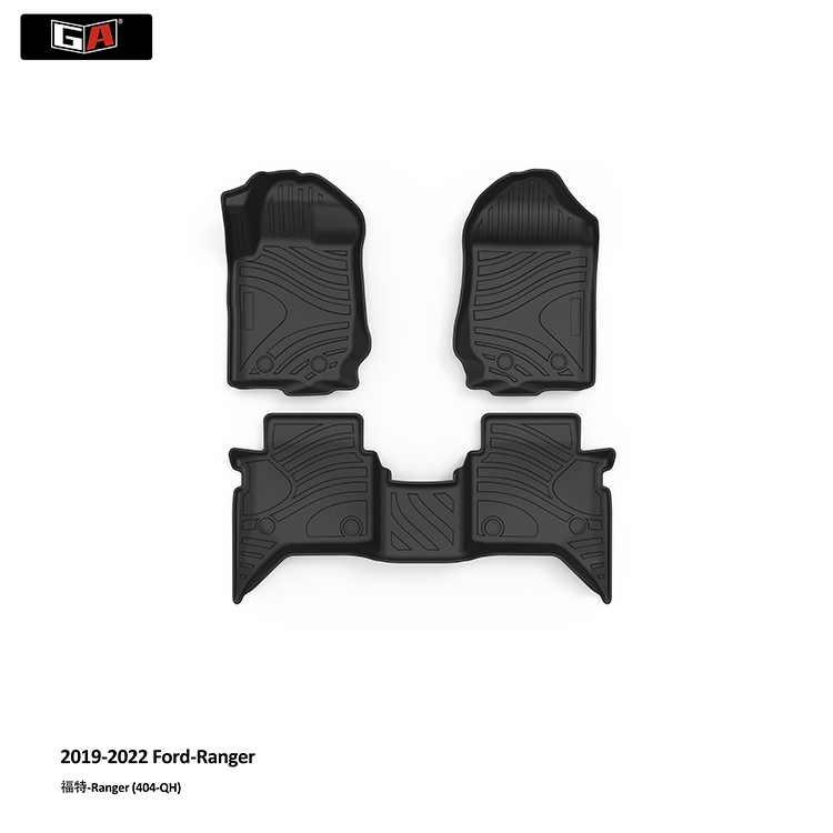 2026 Popular Car Interior Accessories TPE Car Mats Car Floor Mats Use for Ford Ranger