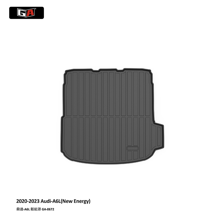 Hot Sell All Weather TPE Car Mat for 2020-2023 Audi A6L Durable and Waterproof Trunk Mat