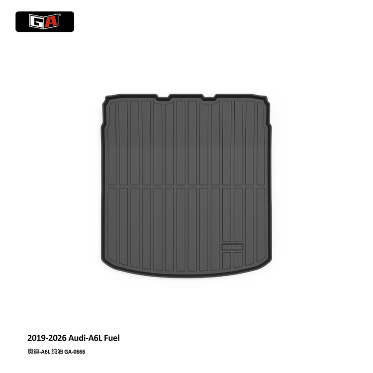 Perfect Fit TPE Car Mat for 2019-2026 Audi A6L Waterproof TPE Trunk Mats Car Cargo Liners