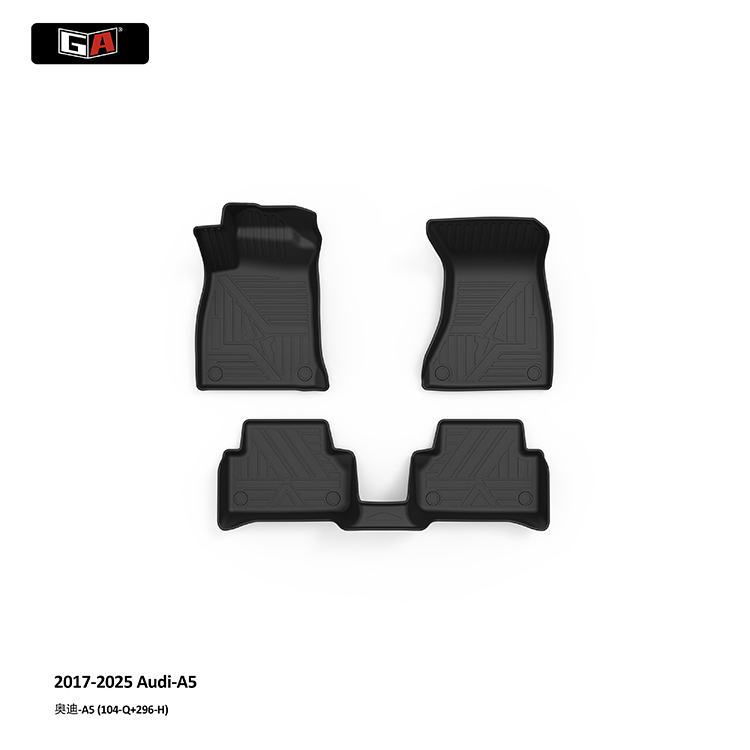 GA 3D Eco-friendly TPE Car Mats for Audi A5 2017-2025 Classic Car Floor Mats Car Accessories