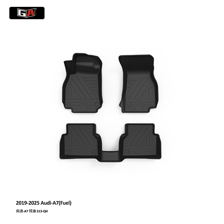 GA Eco-friendly 3D TPE Car Mats for Audi A7 2019-2025 Car Floor Mats Waterproof Interior Accessories