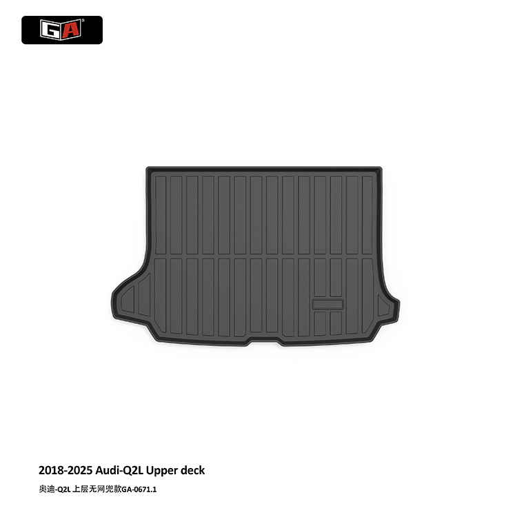 GA Safe Material TPE Trunk Mat for Audi Q2L 2018-2025 Wear-resistant Car Rear Trunk Cargo Mat