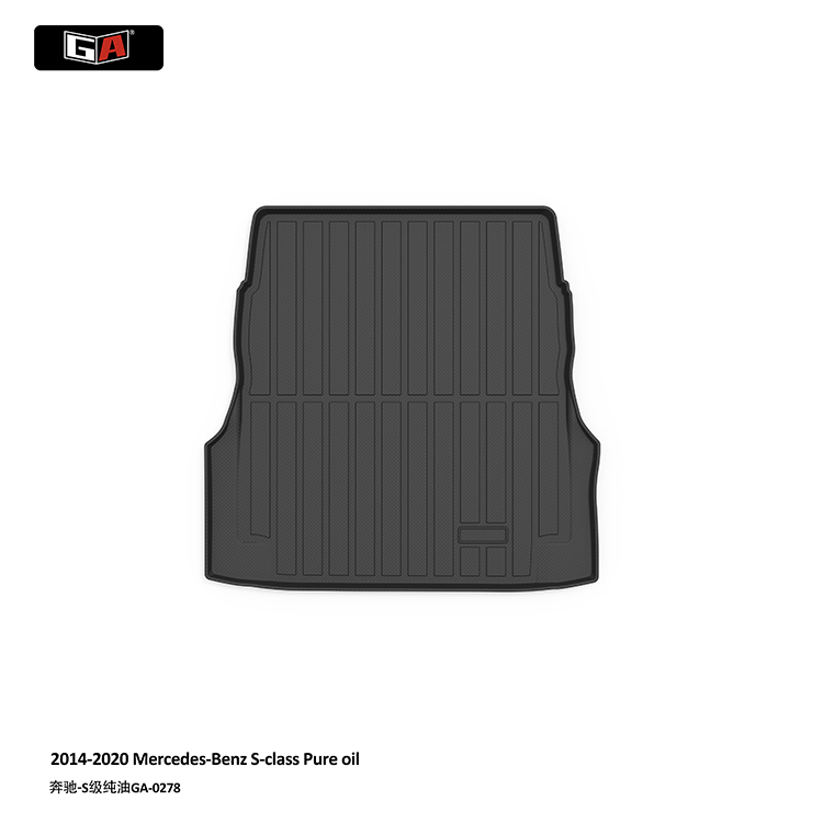 GA Durable TPE Trunk Mat for Mercedes Benz S-class 2014-2020 3D Car Interior Accessories Car Mat