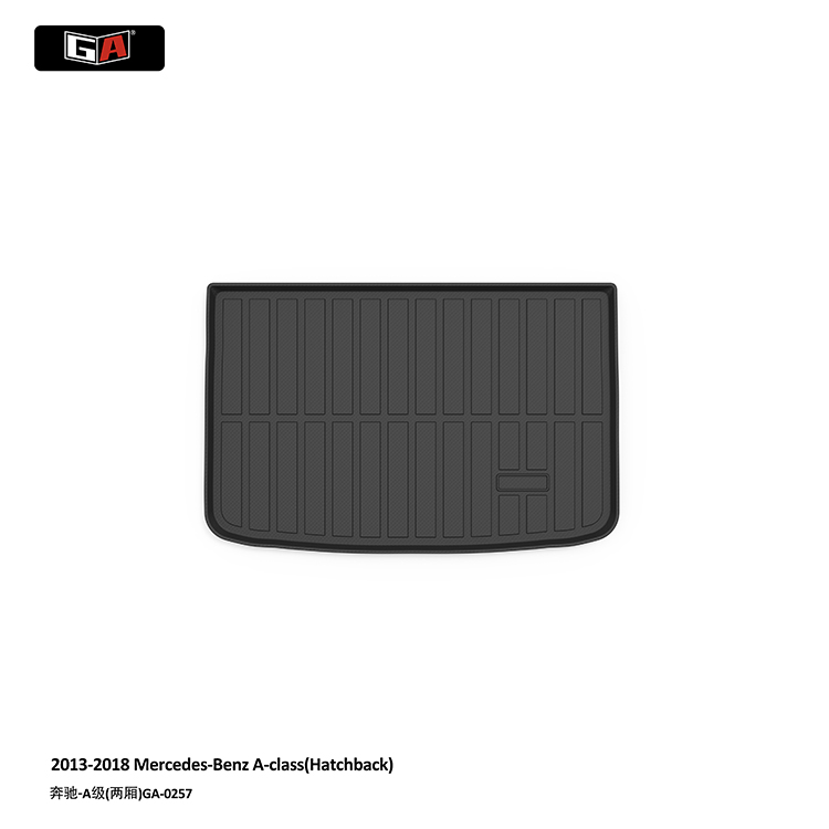 GA 3D TPE ECO Trunk Mat for Mercedes-Benz A-class 2013-2018 Easy Clean Car Rear Cargo Mat