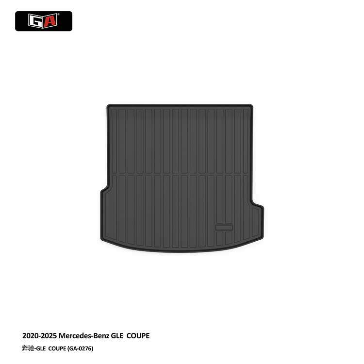 GA Luxury TPE Trunk Mat for Mercedes Benz GLE Coupe Oil-proof Car Rear Cargo Mat