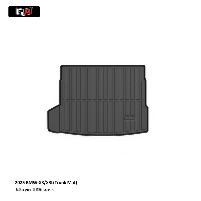 GA Eco-friendly 3D TPE Trunk Mat Perfect Fit for BMW X3 2025 Car Rear Cargo Easy Clean Mat