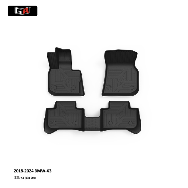 GA Luxury TPE Car Mats for BMW X3 2018-2024 Waterproof Non-Slip Car Floor Mats Car Accessories
