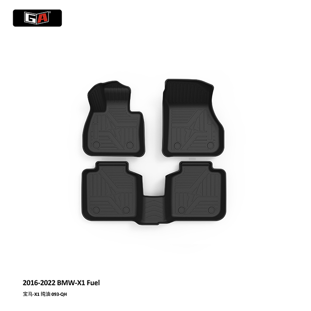 GA Comfort Luxury TPE Car Mats for BMW X1 2016-2022 Anti-slip Custom-fit Car Floor Mats Auto Pad