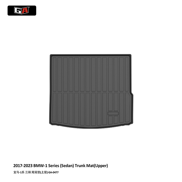 GA All Weather No-skid TPE Trunk Mat for BMW 1Series 2017-2023 Factory Sale Car Mat Rear Trunk Mat