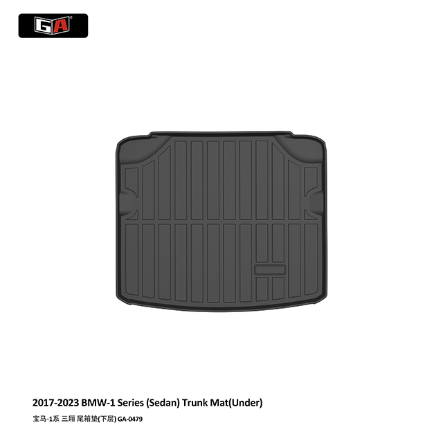 GA Waterproof Durable TPE Trunk Mat for BMW 1Series 2017-2023 Car Mat Rear Trunk Under