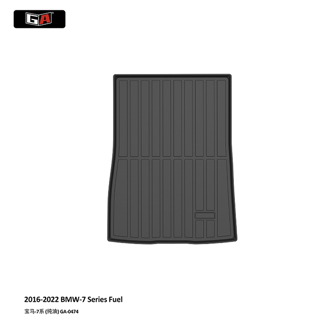 GA High Quality Eco-friendly 3D TPE Trunk Mat for BMW 7 Series  Auto Parts Car Mat