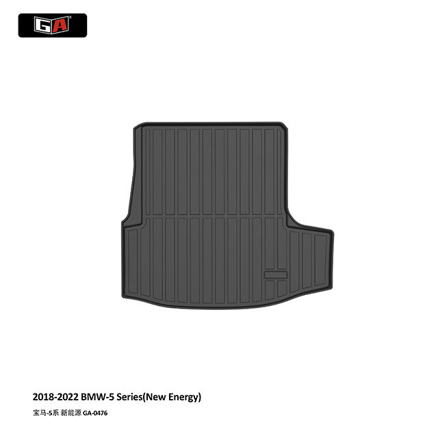 GA Eco-friendly TPE Trunk Mat for BMW 5 Series 2018-2022 Anti-scratch Car Mat Rear Trunk Mat