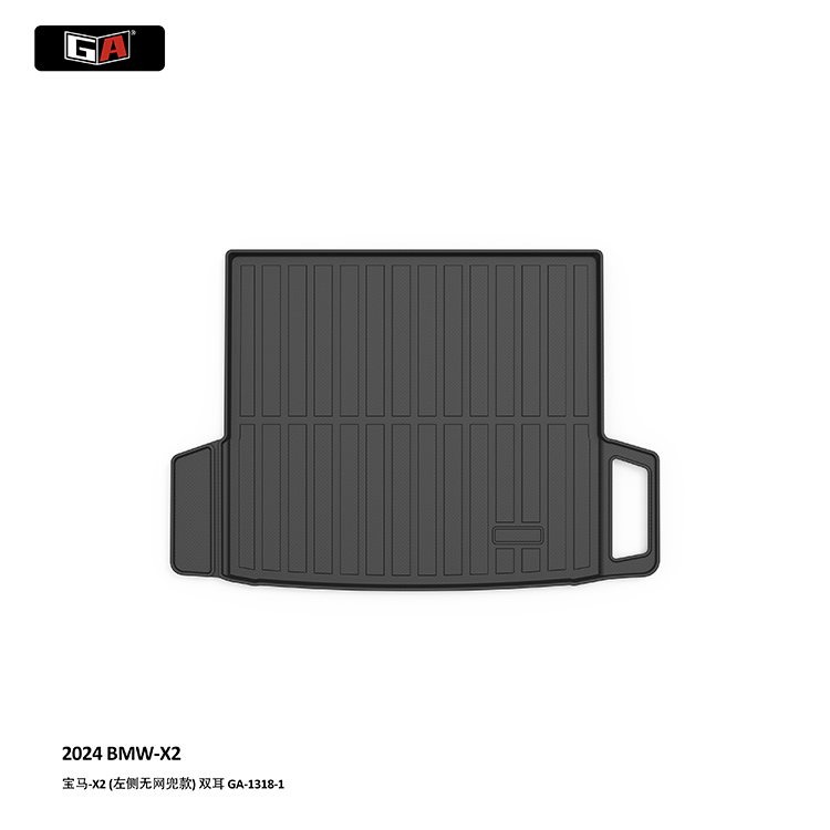 GA Eco-friendly TPE Trunk Mat for 2024 BMW X2 Easy Clean Rear Trunk Mat TPE Car Mat