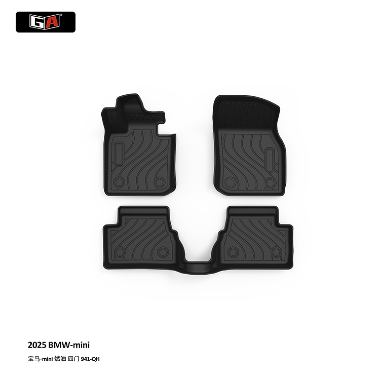 GA Eco-friendly 3D Car Floor Mats for BMW MINI 2025 Waterproof Car Mats Car Accessories