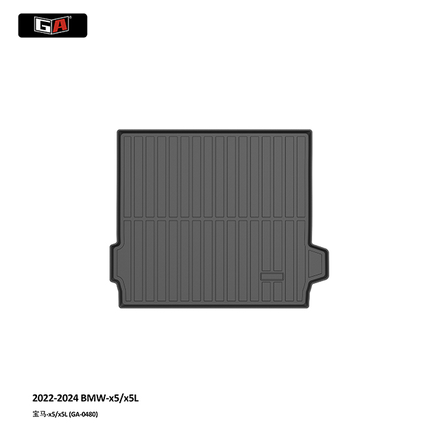 GA Luxury Style TPE Trunk Mat for BMW X5 2022-2024 Waterproof Dirt-resistant Car Mat