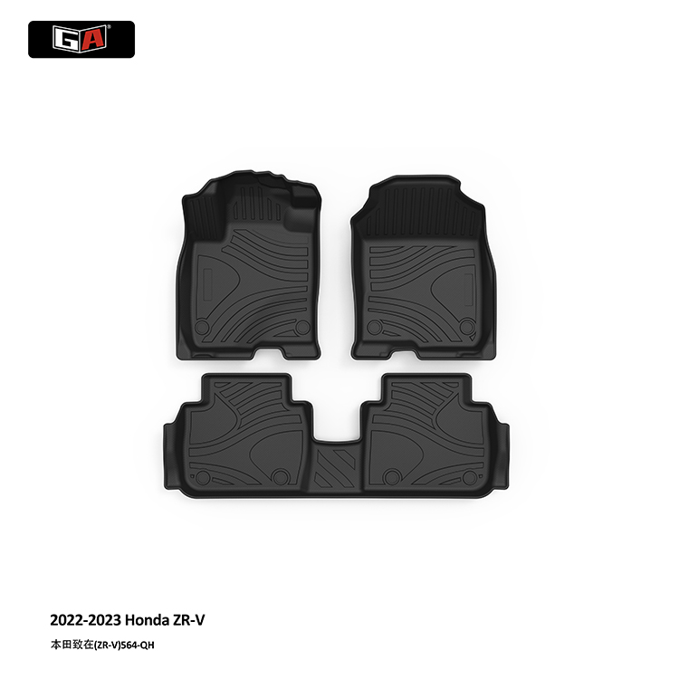 GA Luxury TPE Odorless Car Mats Fit for Honda ZR-V 2022-2023 Easy-clean Car Floor Mats