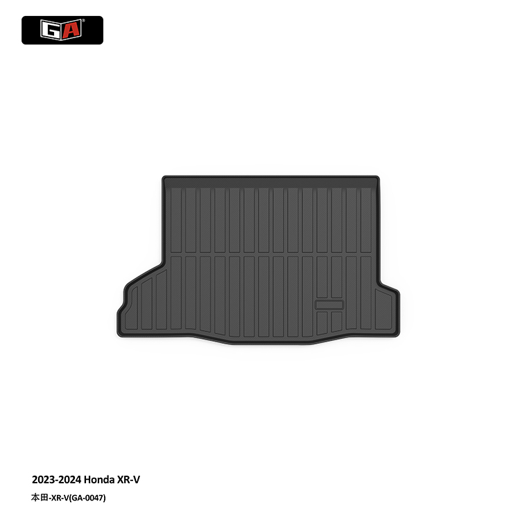 GA Durable 3D TPE Trunk Mat for Honda XR-V 2023-2024 Easy Clean Car Rear Cargo Mat