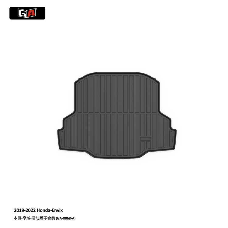 GA Luxury TPE Trunk Mat for Honda Envix 2019-2022 Oil-proof Car Rear Cargo Mat