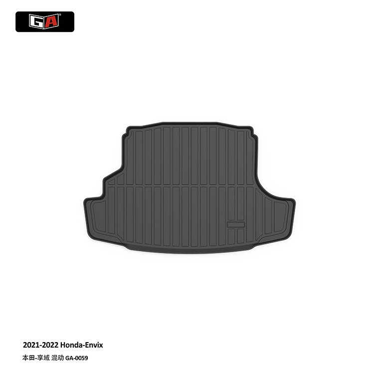 GA Durable TPE Trunk Mat for Honda Envix 2021-2022 Car Rear Cargo Odorless Mat