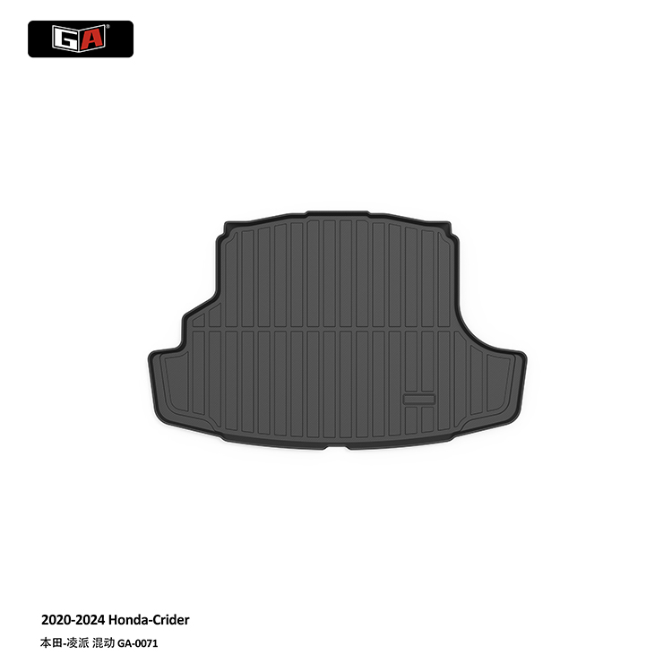 GA Luxury TPE Trunk Mat for Honda CRIDER Hybrid 2020-2024 Waterproof Odorless Car Rear Trunk Mat