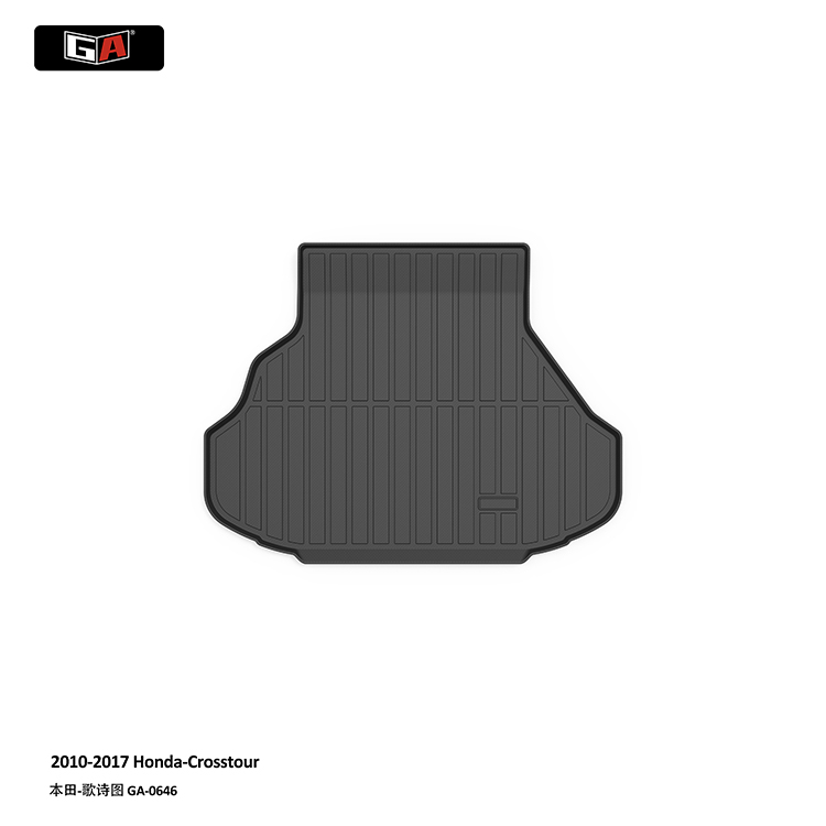GA Eco-friendly TPE Trunk Mat Fit for Honda Crosstour 2010-2017 Anti-scratch Car Rear Cargo Mat