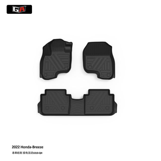 GA Non Slip Waterproof 3D TPE Car Floor Mats for Honda Breeze 2022 Easy-clean Car Mats