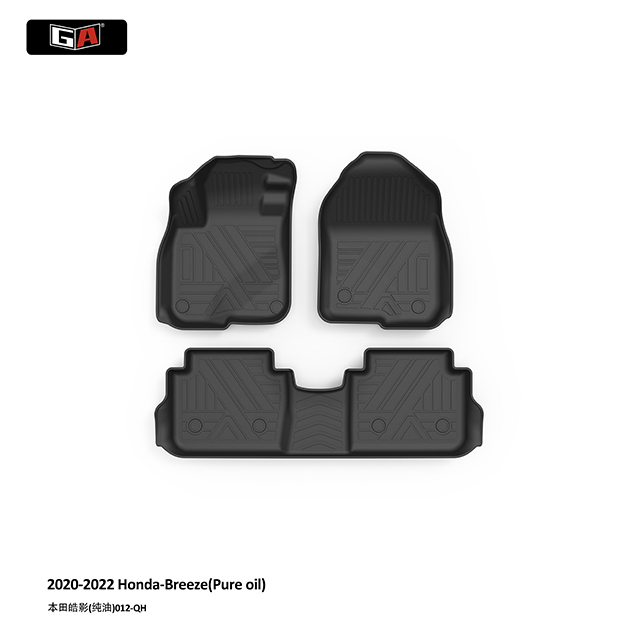 GA Business Style 3D TPE Car Floor Mats for Honda Breeze 2020-2022 Custom Car Foot Mats