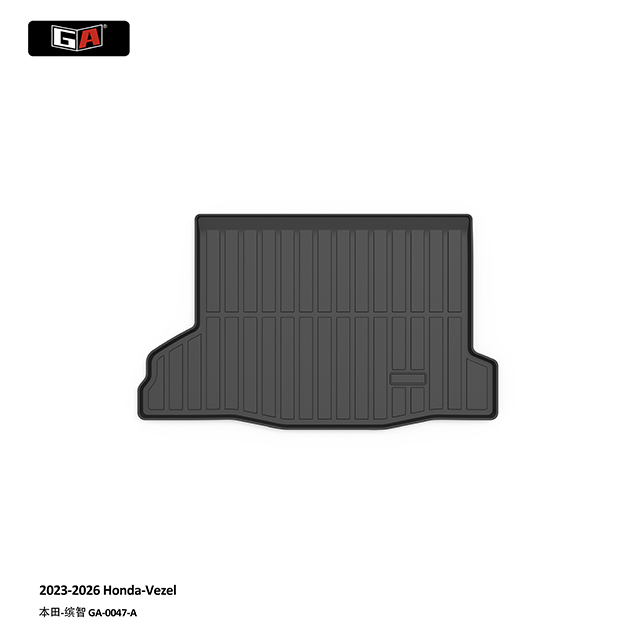 GA Eco-friendly TPE Trunk Mat for Honda Vezel 2023-2026 Waterproof Rear Trunk Mat Car Mat