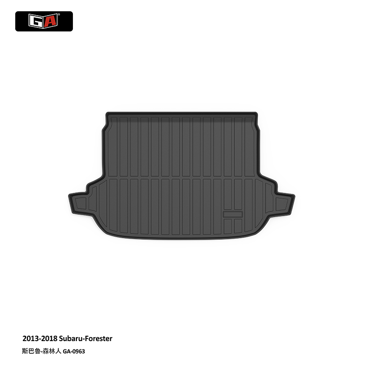 GA Hot Sell TPE Car Trunk Mat for Subaru Forester 2013-2018 Luxury Custom TPE Car Mat