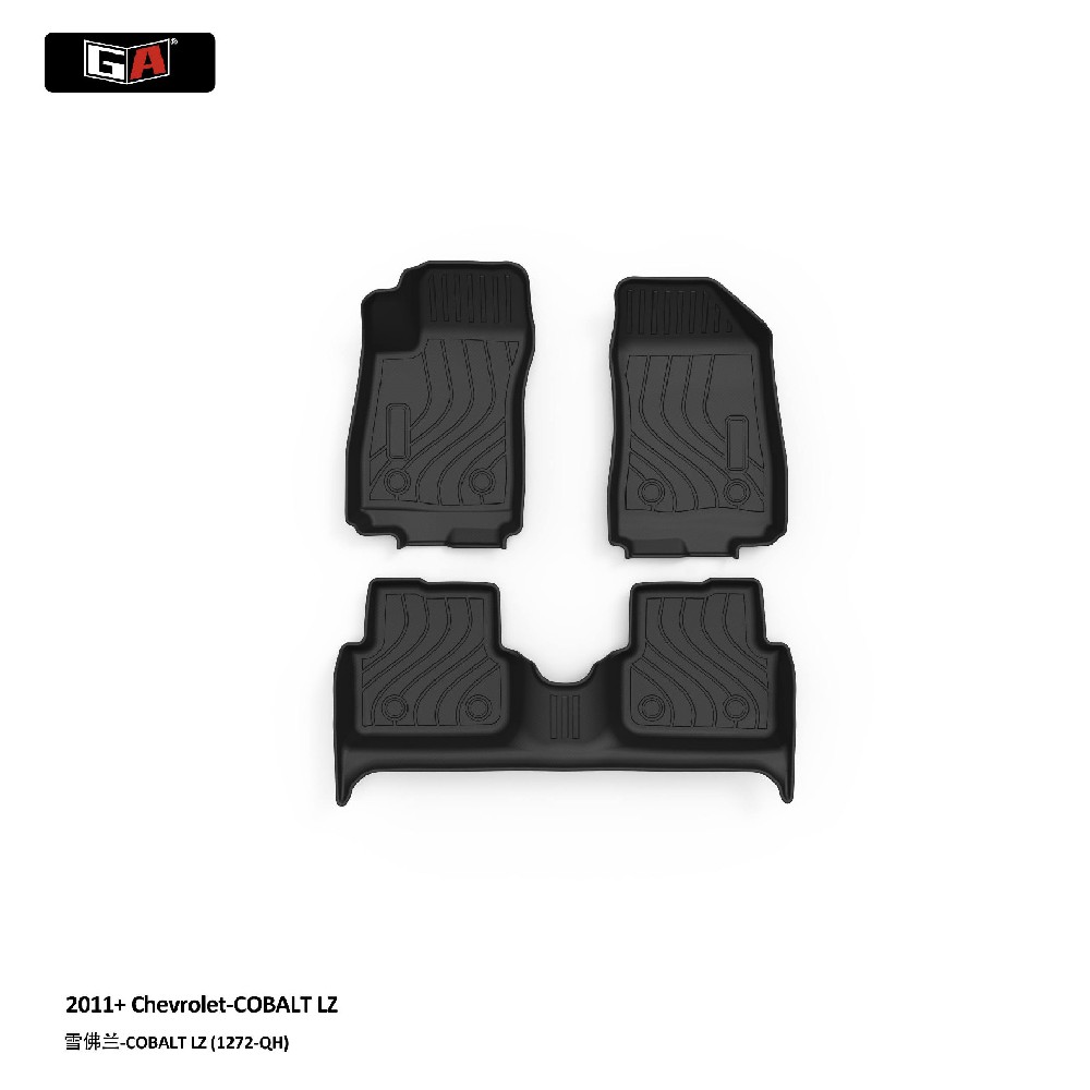 Custom Fit TPE Car Mats for Chevrolet Cobalt LZ 2011+ Uzbekistan Luxury Double Layer Waterproof Full