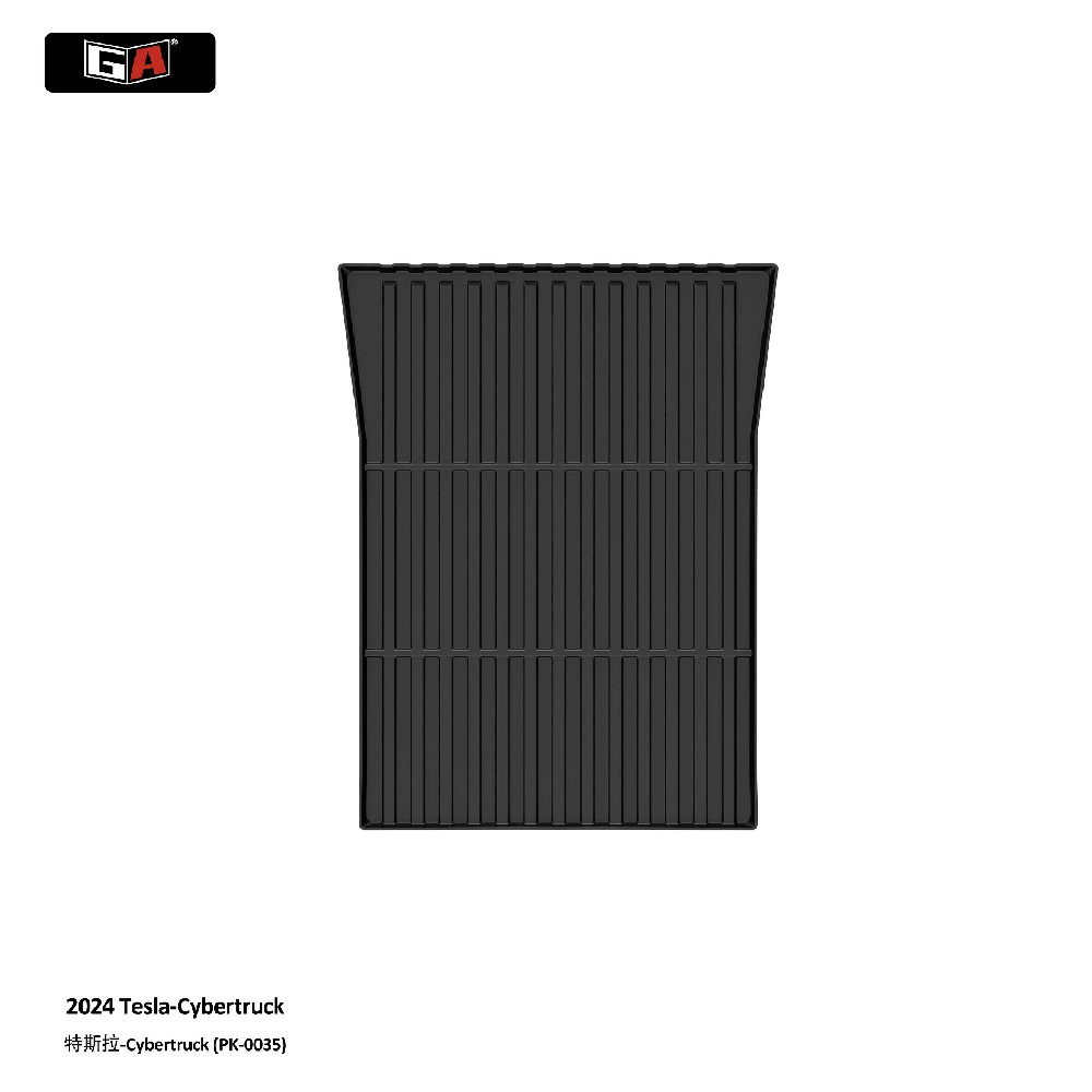 Custom Fit TPE Pickup Cargo Mat for 2024 Tesla Cybertruck 5 Seats Luxury Waterproof Trunk Mats Set