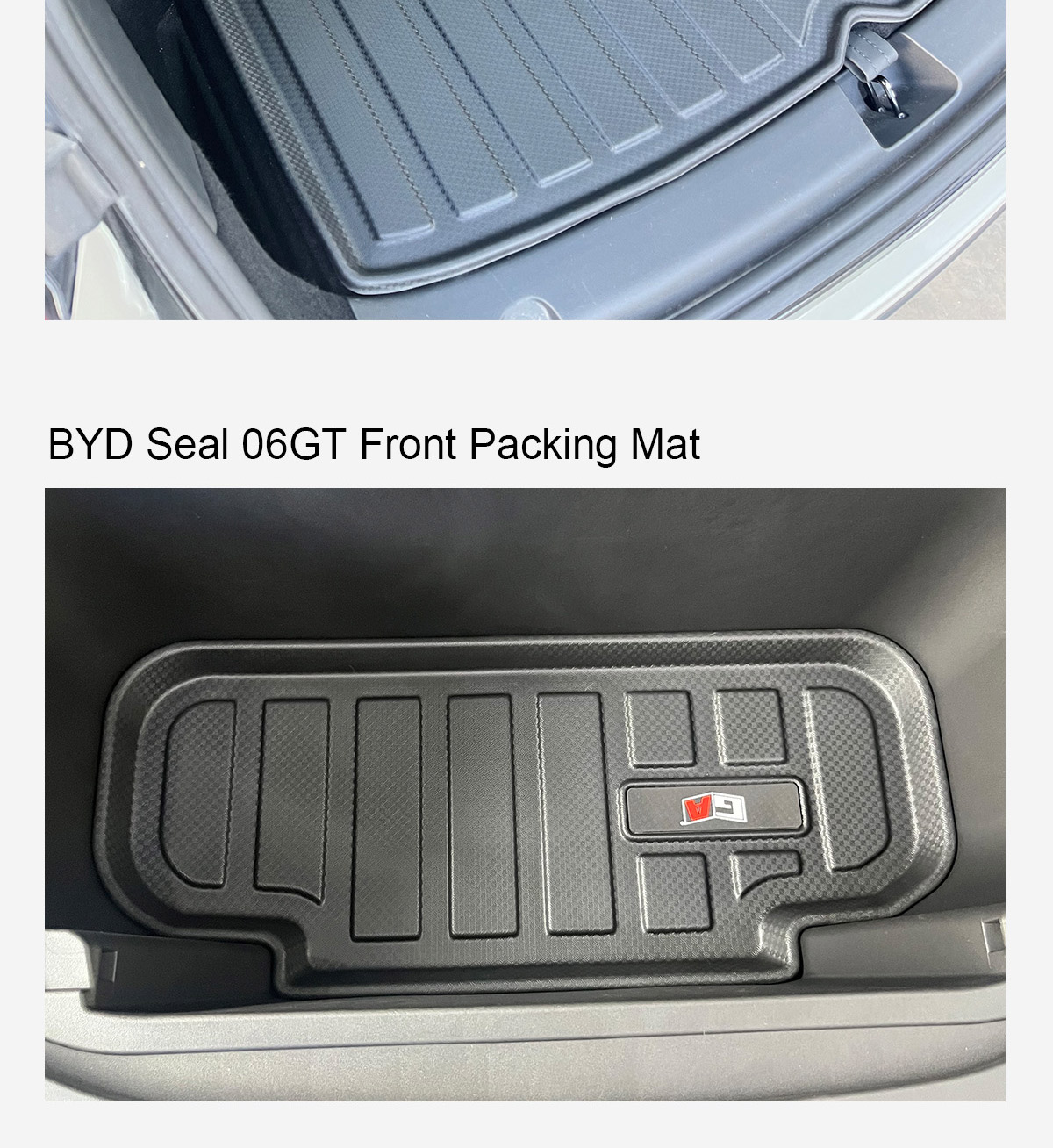 GA Custom Fit 3D TPE Trunk Liner TPE Backrest+Car Trunk Mat for Volkswagen-Tiguan L 2019-2024