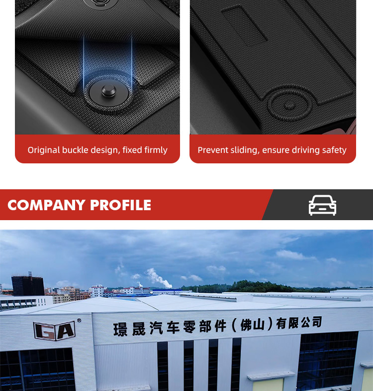 GA Premium TPE Car Floor Mats Odorless Car Mats Carpet Mat for BYD
