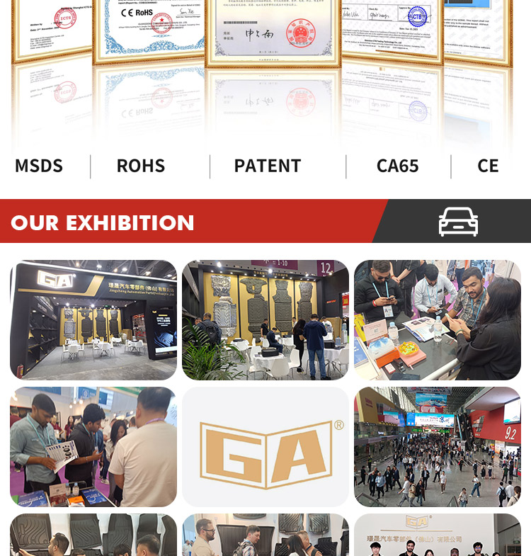 GA Premium TPE Car Floor Mats Odorless Car Mats Carpet Mat for BYD